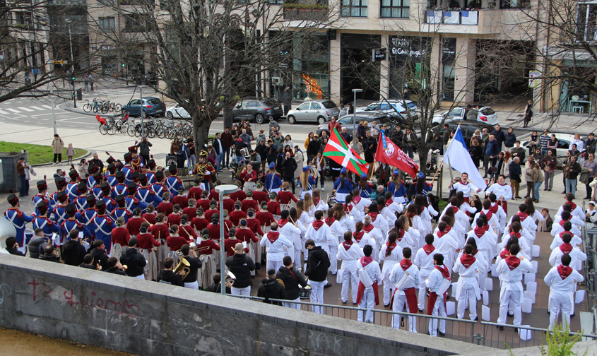 Las obras cambian el punto de salida